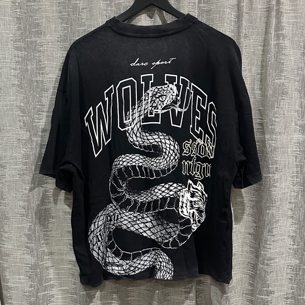 Darc Sport Snake Oversized Cropped/Boxy Tee